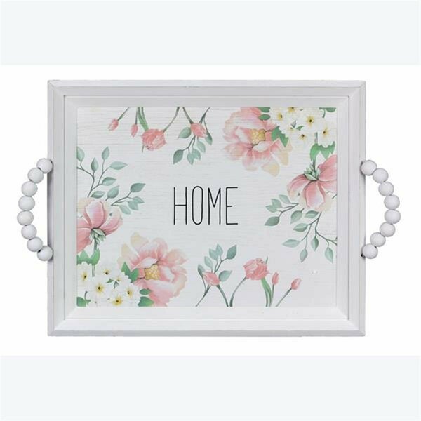 Youngs Wood Spring Home Serving Tray 73044